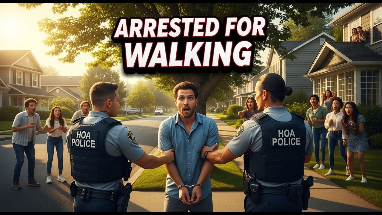 They Arrested Me for WALKING — So I Exposed the HOA Police!