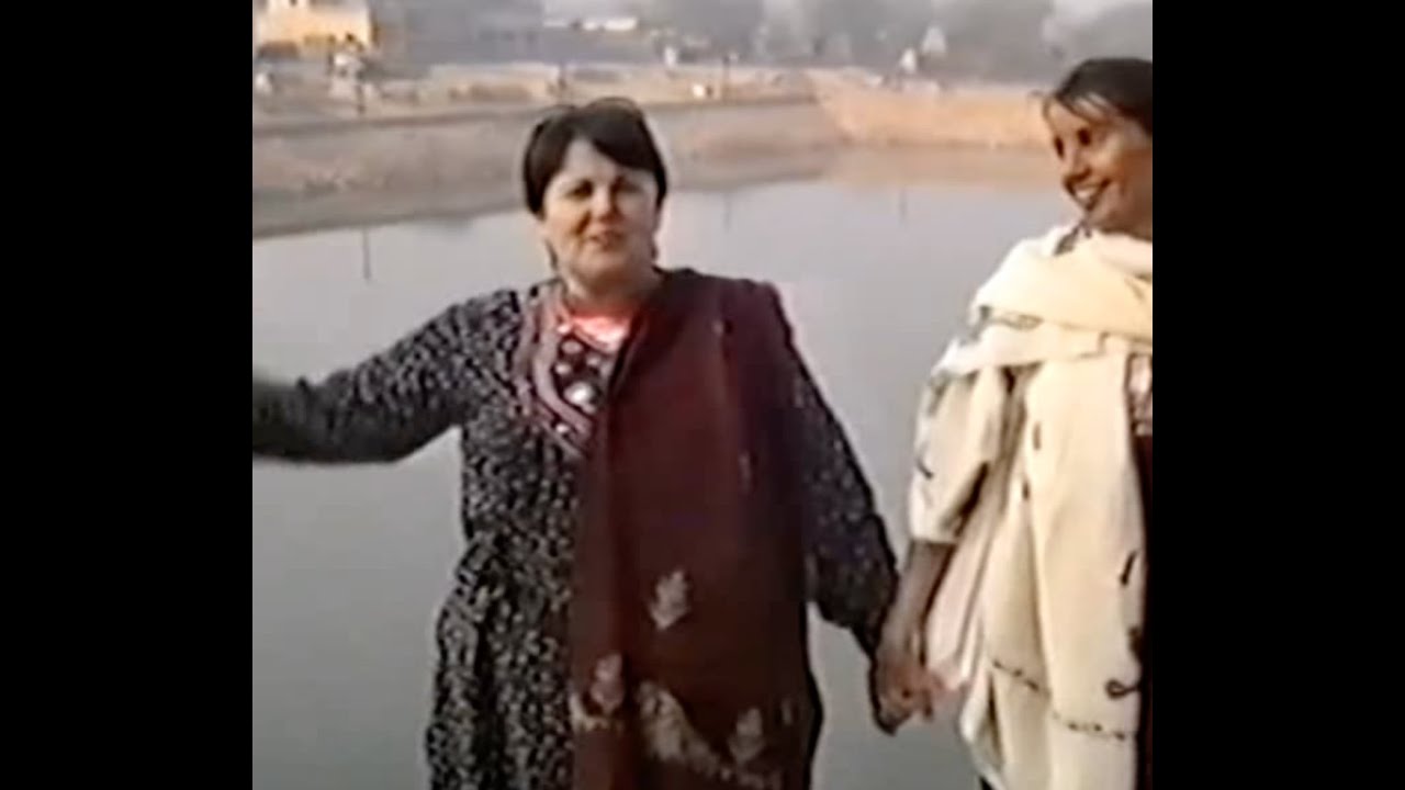 Elizabeth Travels to India and takes Train to Mysore 1990