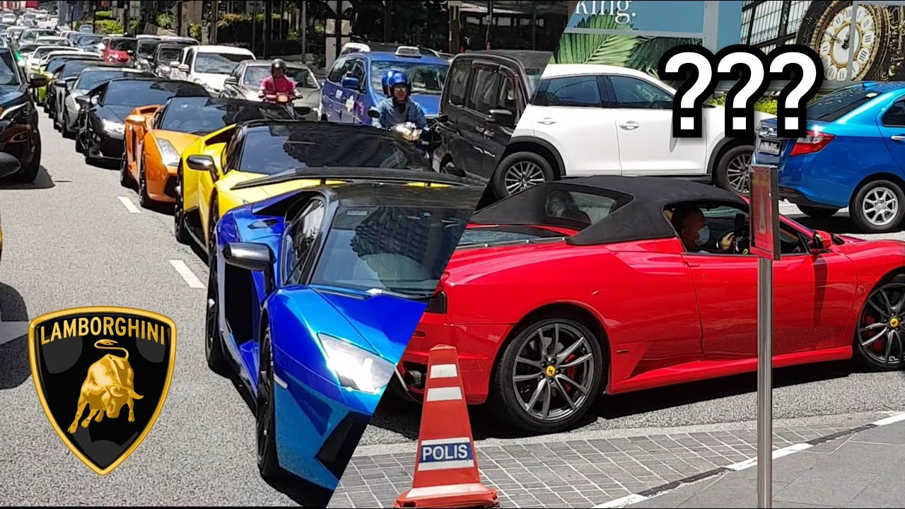 Bringing a Ferrari to a Lamborghini Event? 😂
