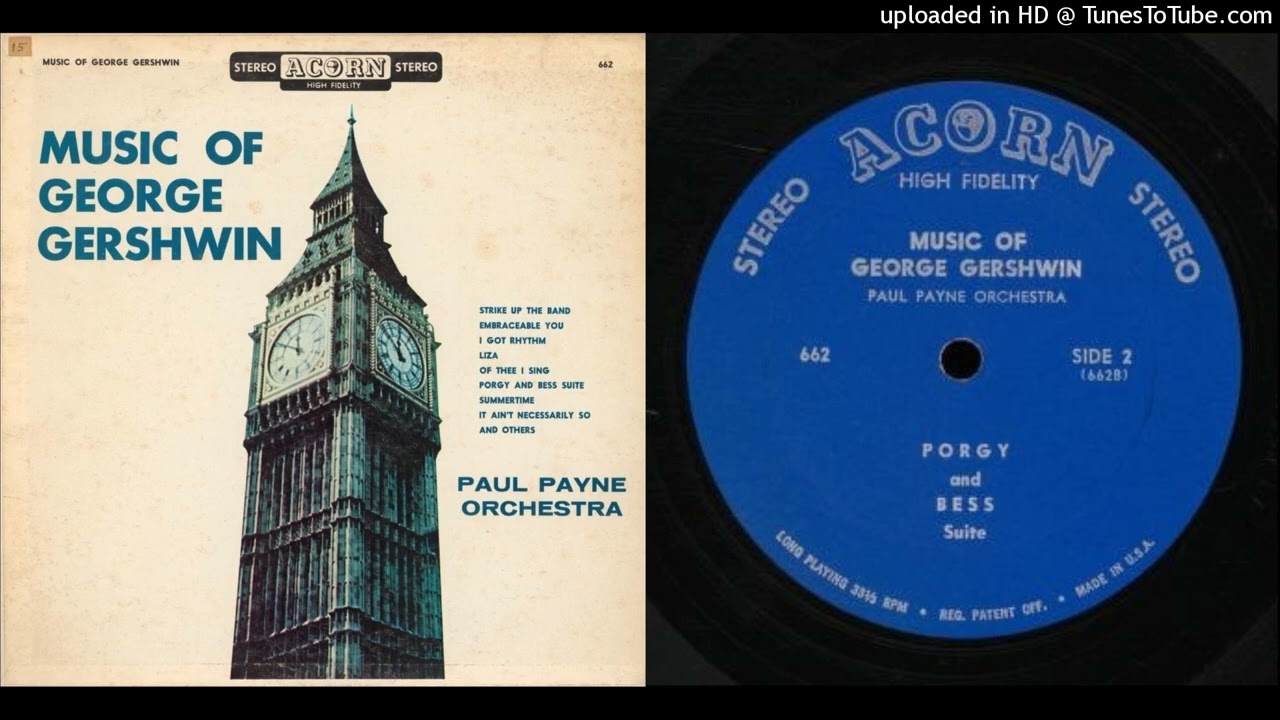 Paul Payne Orchestra - Summertime - Porgy and Bess (195x)