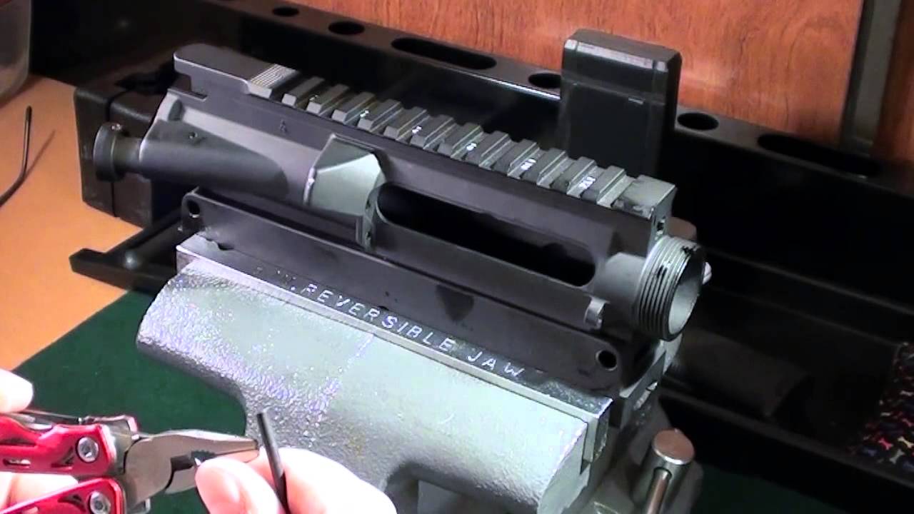 AR-15 Ejection Port Cover Install