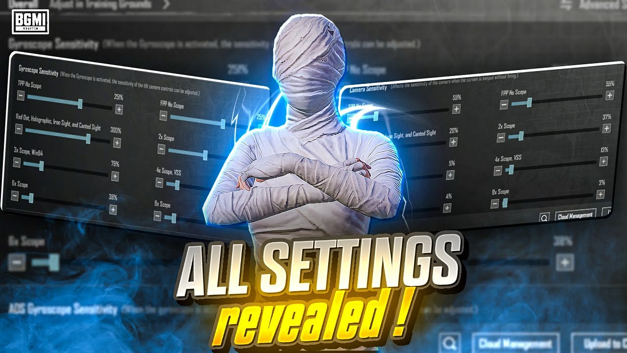 Staryi Faith Sensitivity & Controls Video -BEST 3.5 All Settings [ 5 Finger Claw ] | BGMI 🔱
