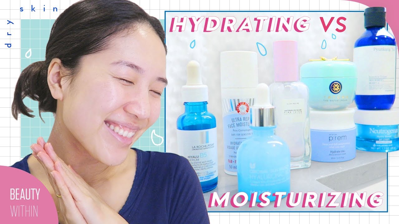 💧Top Serums & Moisturizers for Dry and Dehydrated Skin 💧Hydrating vs Moisturizing