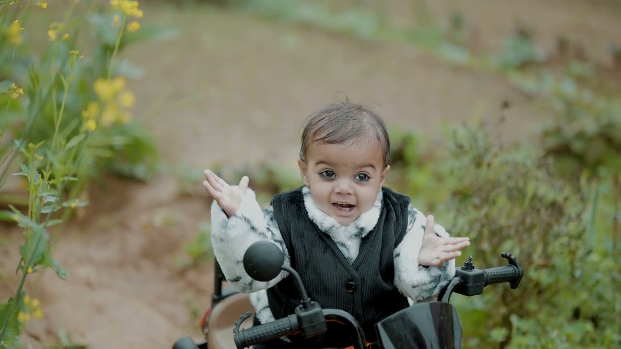first birthday shoot Diya
