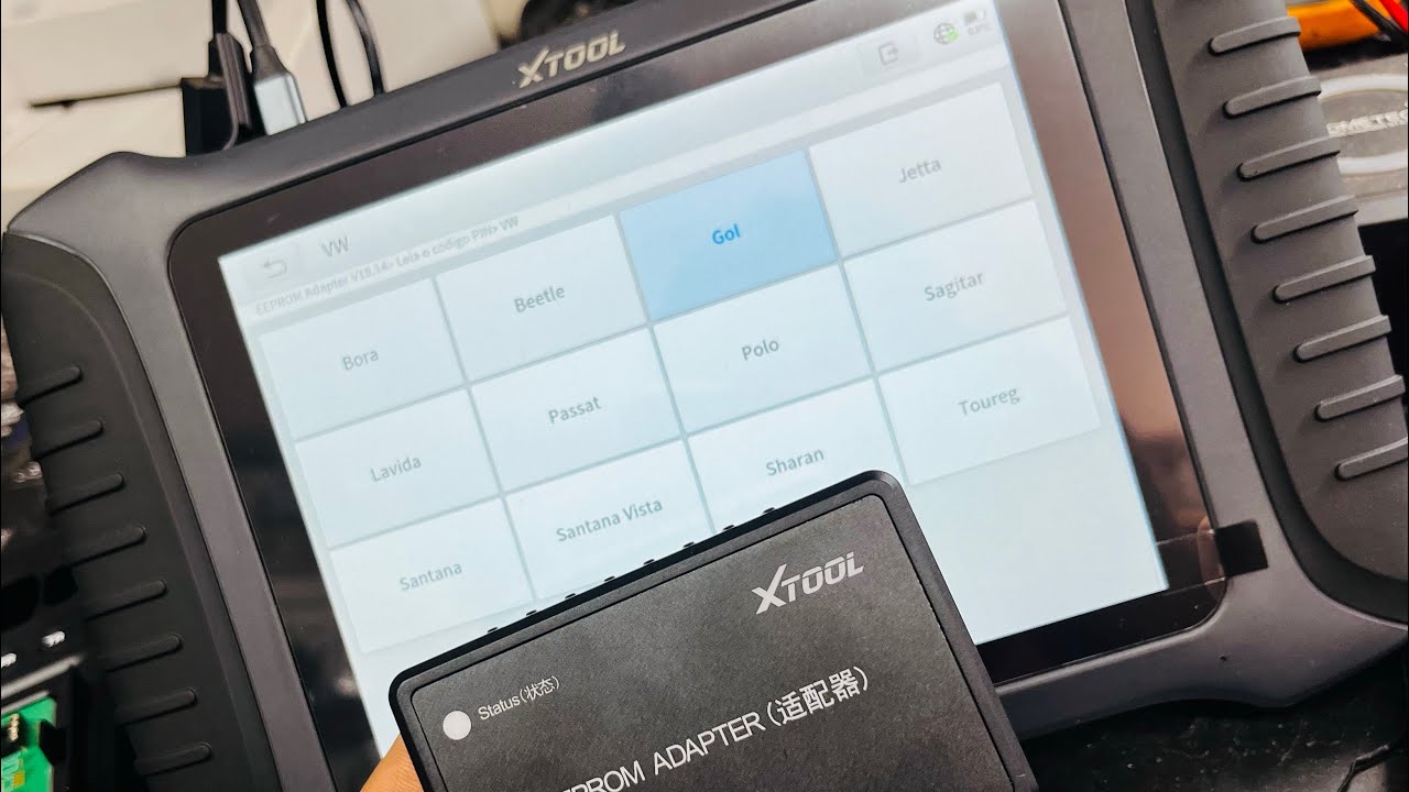 X100 pad3 leitura de senha por eeprom soic 8 gol 2002 