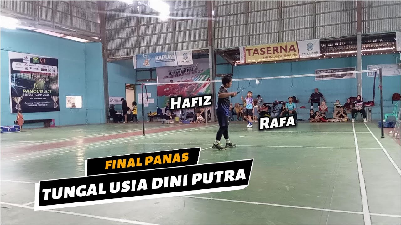 Calon Juara Dunia! Final Bulutangkis Putra Tunggal Usia Dini