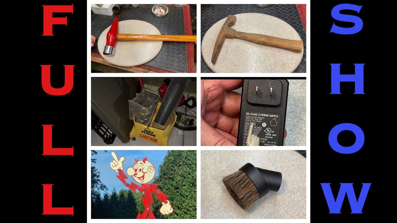 Binghams Best Masonry Hammer Restoration- Poor Man&rsquo;s Flea Market- New Reddy Kilowatt Sign