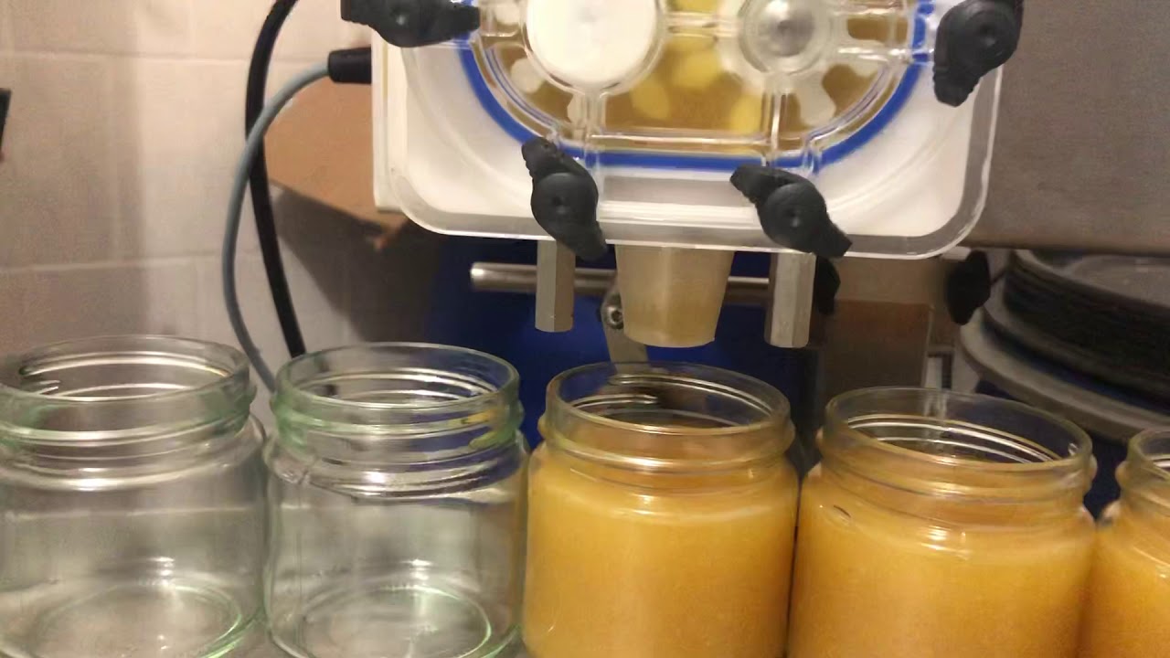 Automatisch Honig Abf&uuml;llen mit Der Nassenheider FillUp2