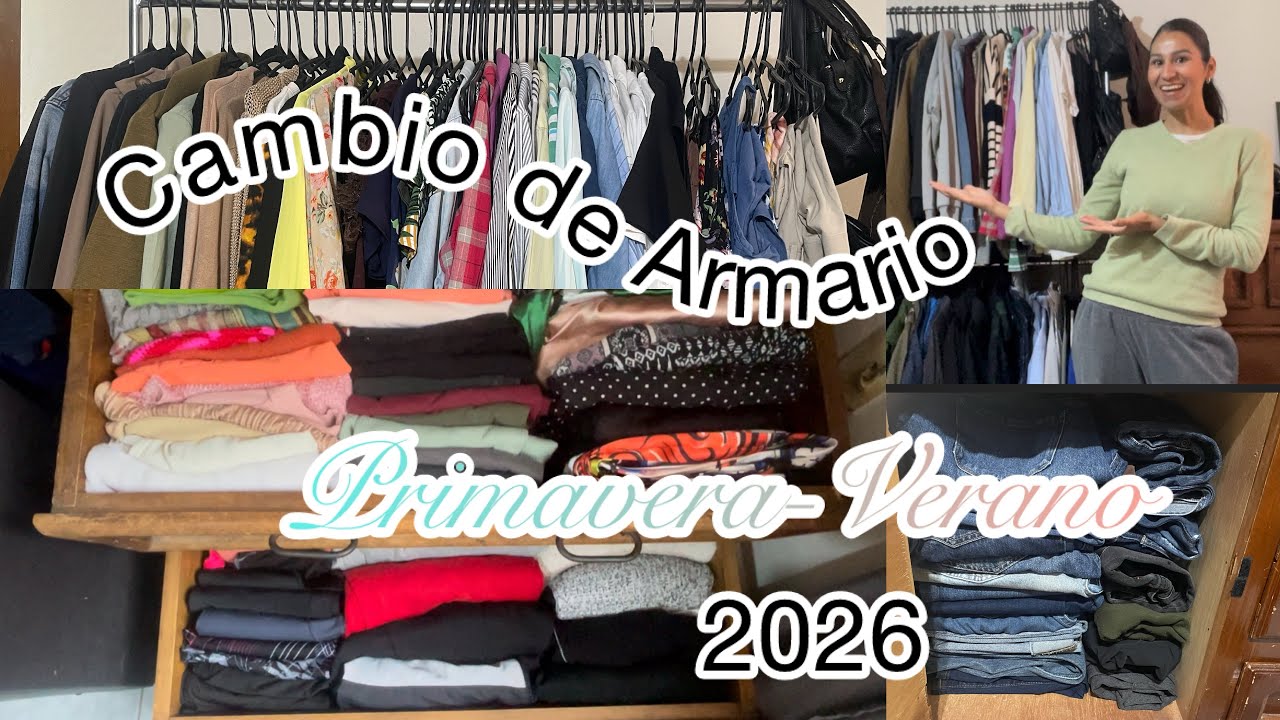 Cambio de Armario Primavera-Verano 2026 