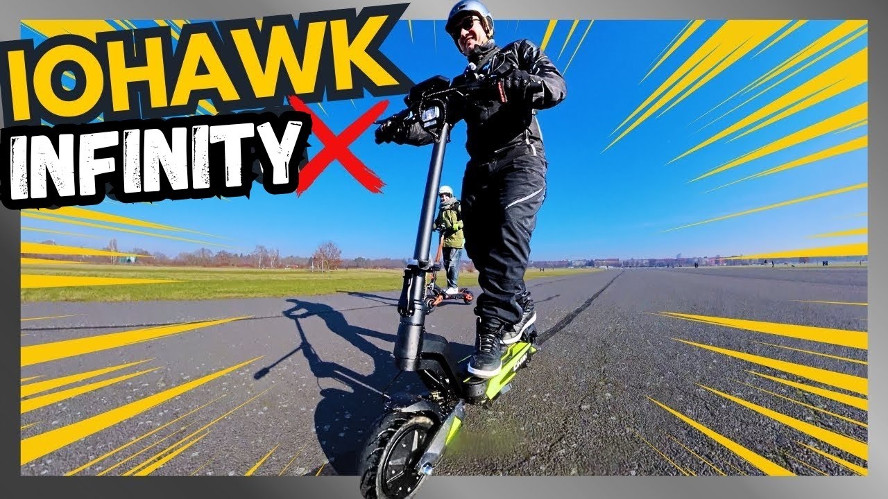 IOHawk Infinity X ⚡️ Erster Fahreindruck  - wie fährt sich der neue eScooter? #IOHawk #InfinityX