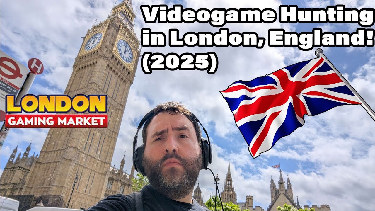 Videogame Hunting in London, England, UK! (2025) - Adam Koralik