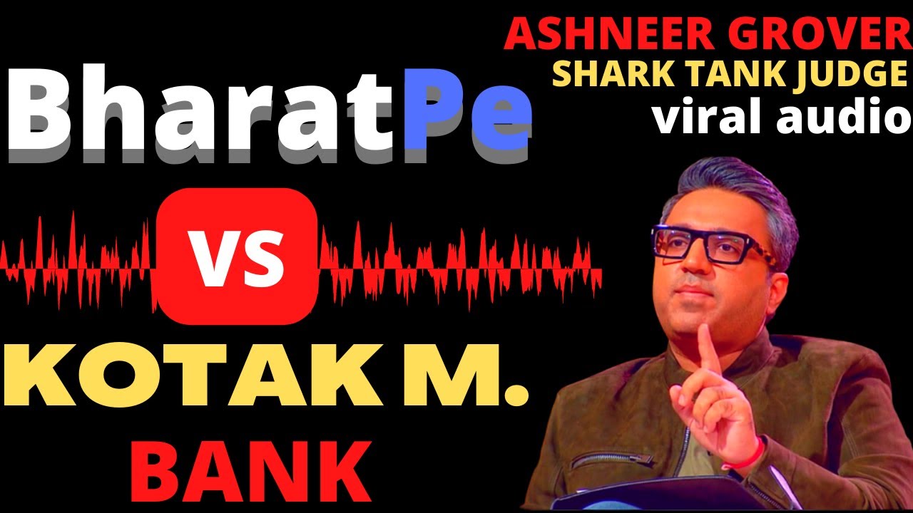 Ashneer Grover Leaked Audio | Bharat Pay leaked audio