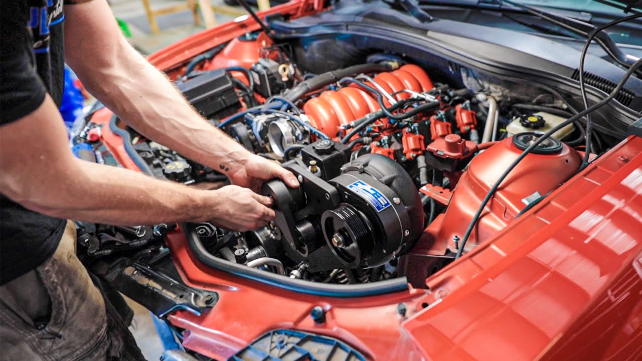 Installing the Camaro's New Procharger! Pt.1