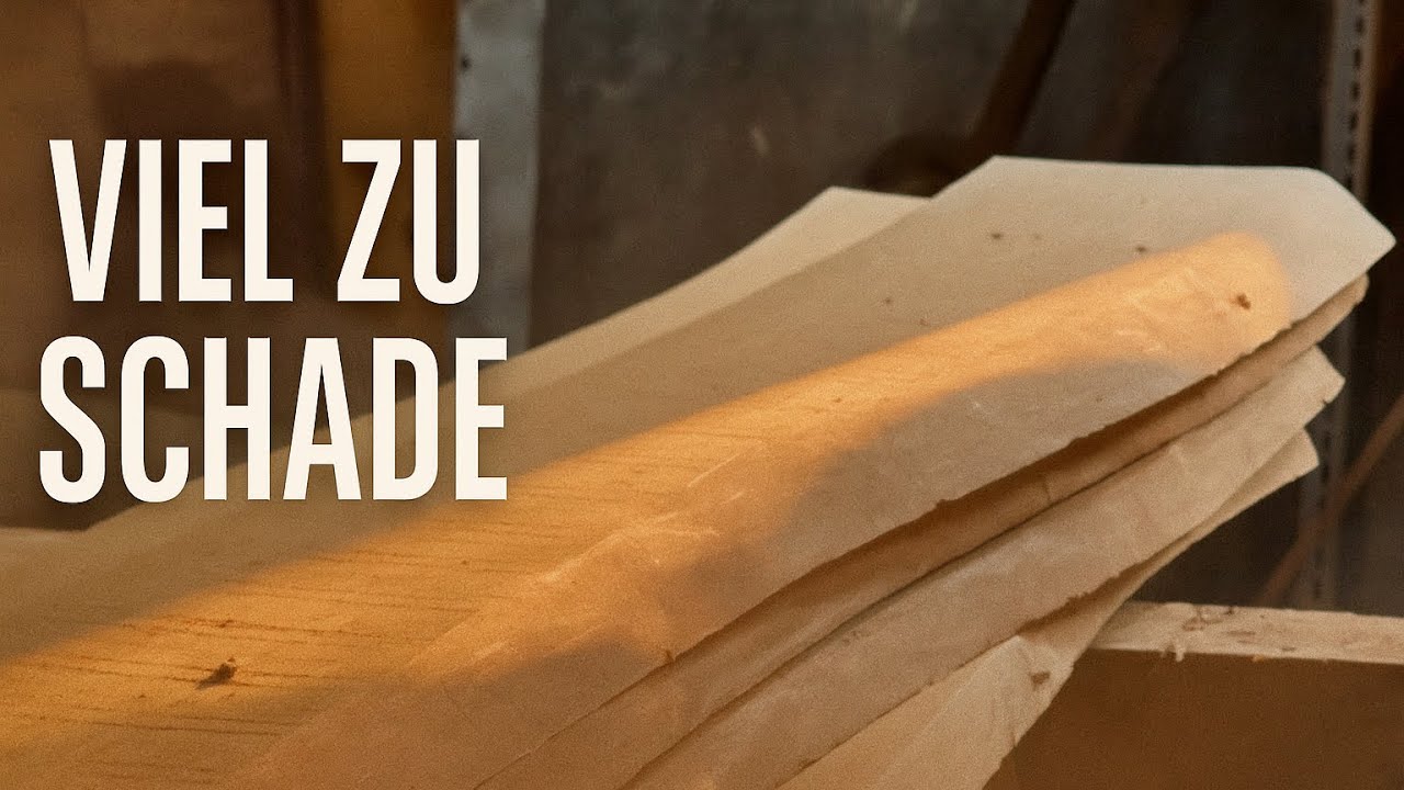 Das Holz hätten viele einfach verbrannt … ich mach was draus Teil 1