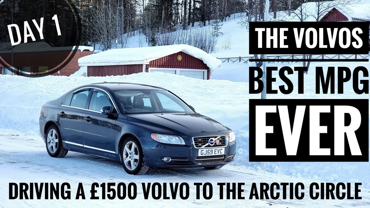 Я доехал на своём Volvo за 1500 фунтов до Полярного круга! — Часть 1. Лучшая экономия топлива в м...