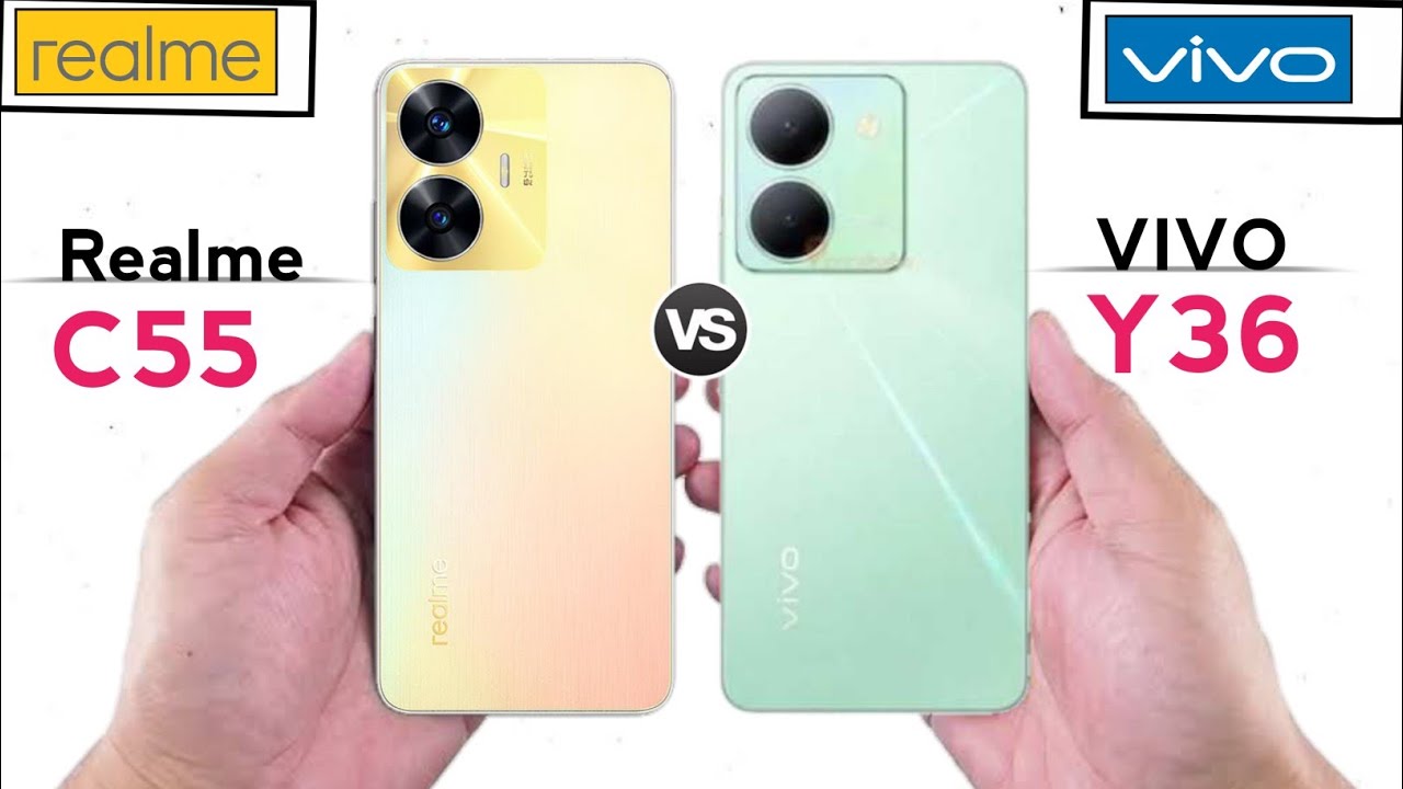 Realme C55 vs Vivo Y36 4g @Thedstech