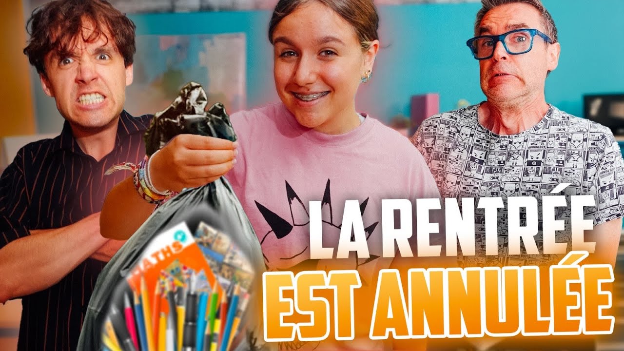 LA RENTRÉE EST ANNULÉE ! ELLE A MIS SES FOURNITURES SCOLAIRES A LA POUBELLE ! - PINK LILY