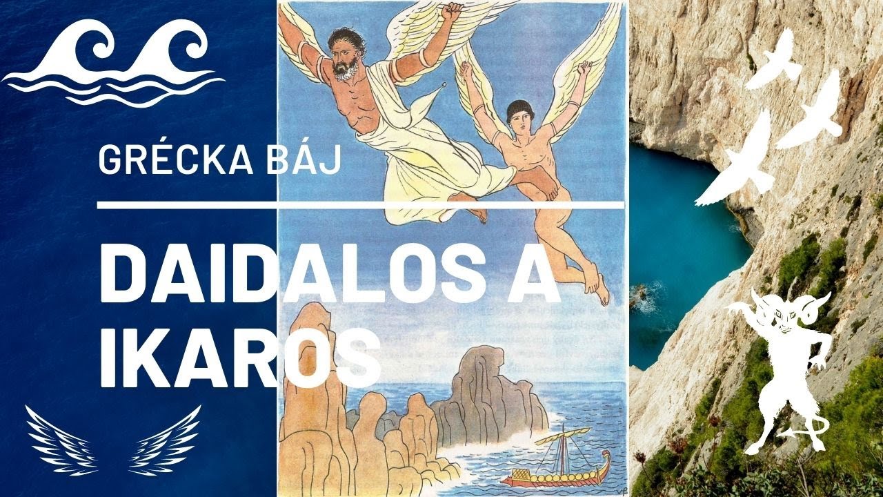 Daidalos a Ikaros - grécka báj