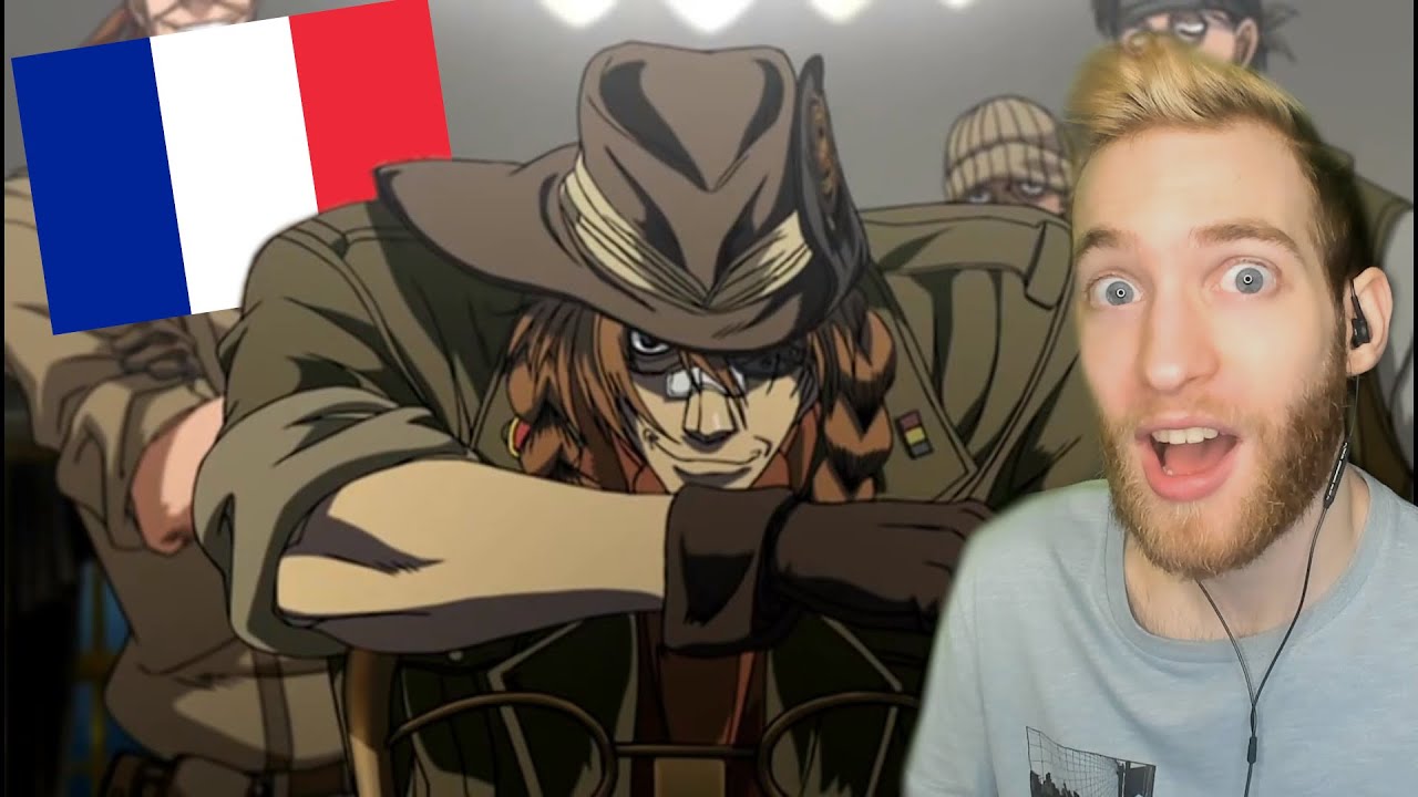 THE FRENCH!!!! Reacting to Hellsing Ultimate Abridged Ep.3