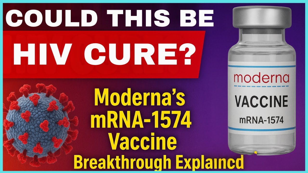 Может ли это быть лекарством от ВИЧ? Объяснение прорыва в вакцине Moderna mRNA-1574. #ModernamRNA...