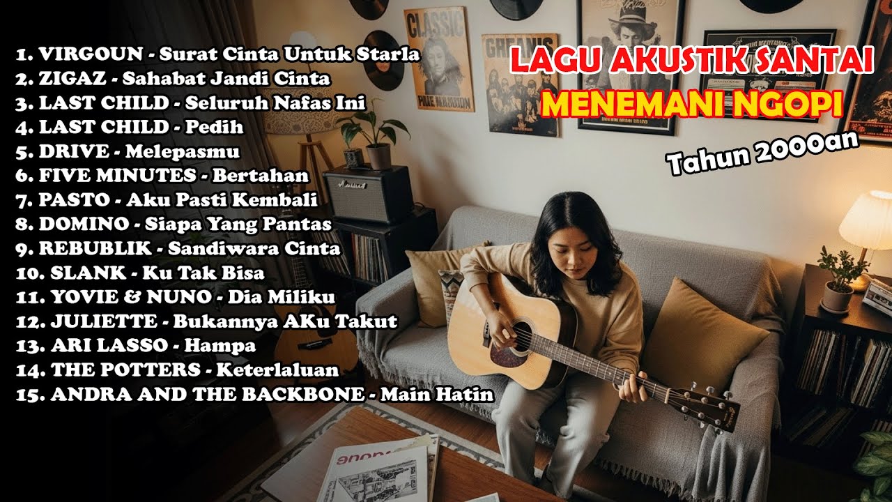 PLAYLIST NOSTALGIA LAGU POP 2000-AN INDONESIA HITS BUAT SANTAI & KERJA | Full Album Kenangan SMA