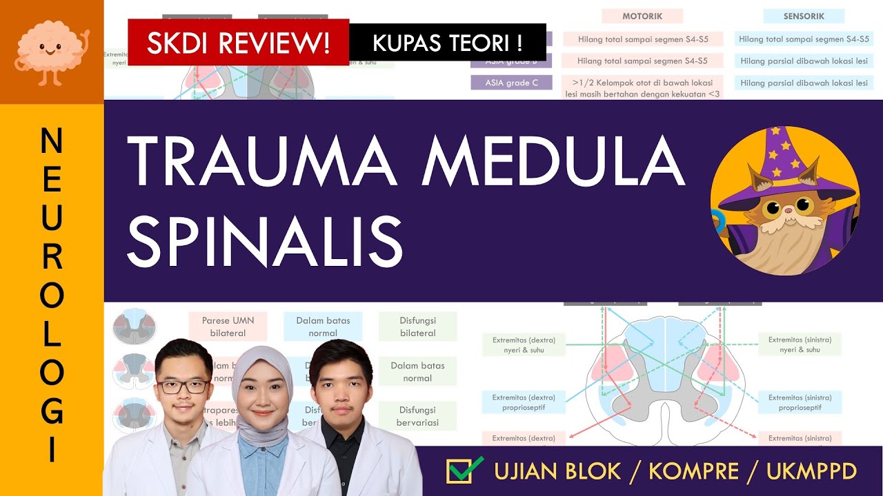 [UKMPPD - SKDI REVIEW] Trauma Medula Spinalis - Kupas Tuntas A-Z! | Sistem Saraf #71