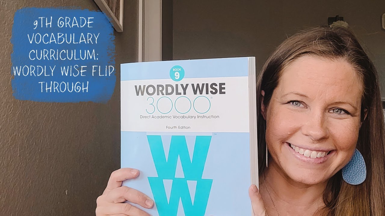 9TH GRADE VOCABULARY CURRICULUM // WORDLY WISE FLIP THROUGH