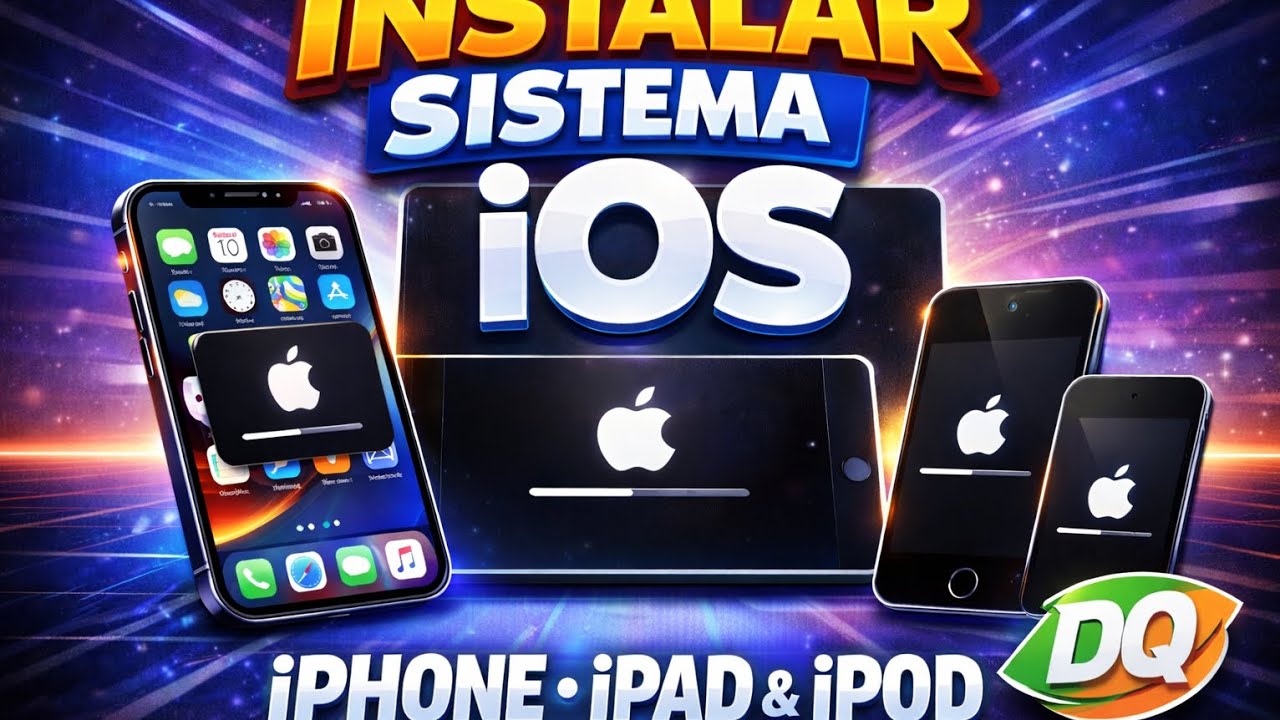 INSTALAR SISTEMA IOS para iPhone 🍎 ipod 🍎 & iPad 🍎 fácil 3utolls