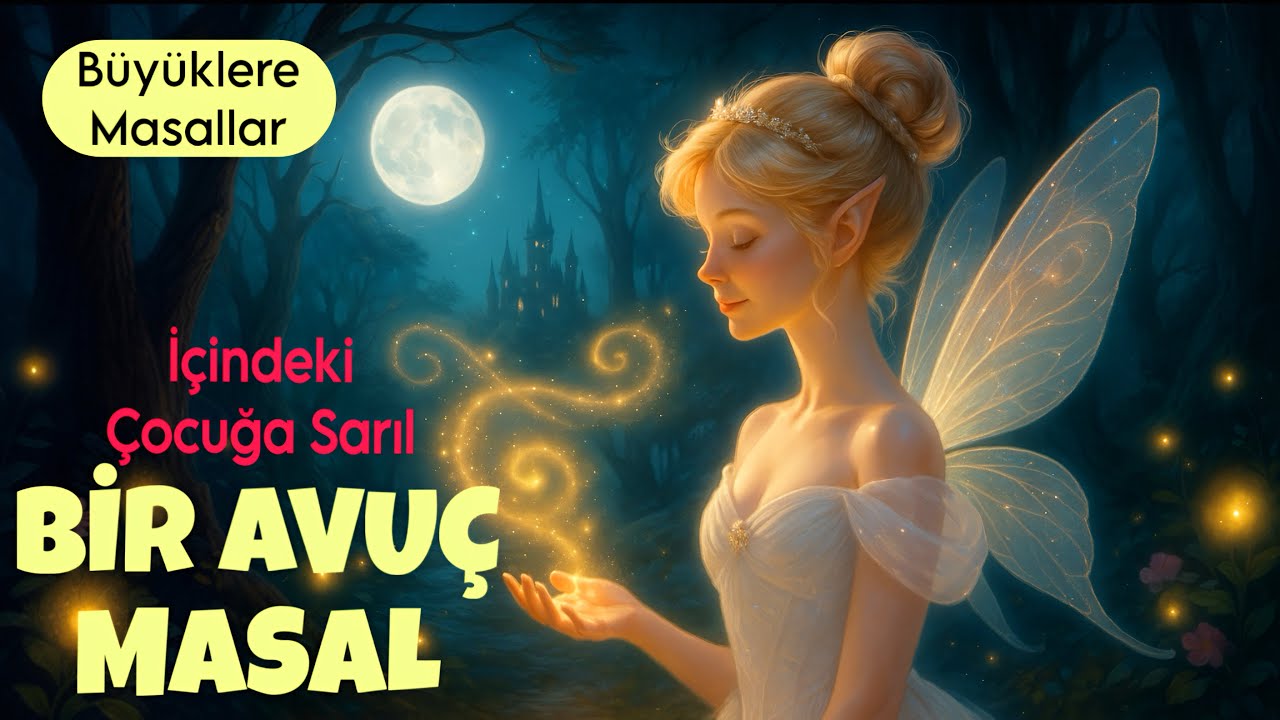 BİR AVUÇ MASAL-İçindeki Çocuğa Sarıl-Büyüklere Masallar-Masal Dinle-Masallar-Peri Mia Masalları