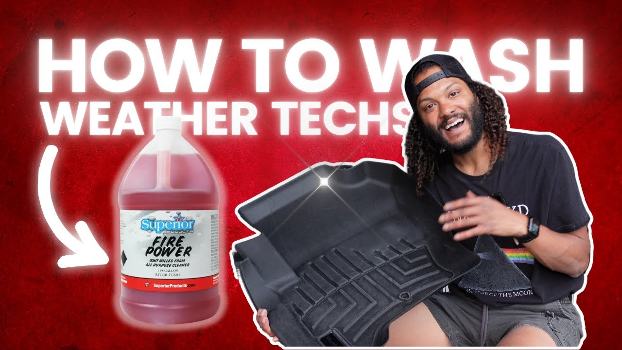 How To Clean Your @weathertech Floor Mats Quickly and Easily