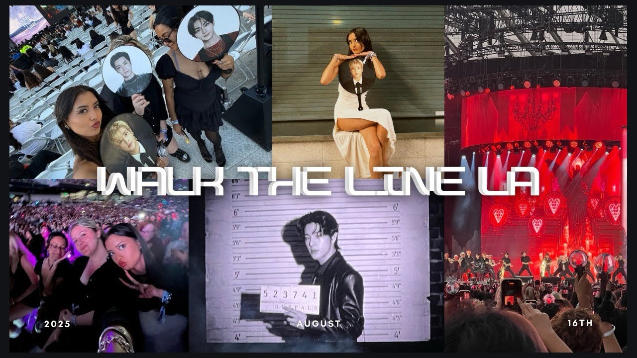 Enhypen concert vlog (08/16/25) - Walk the Line tour