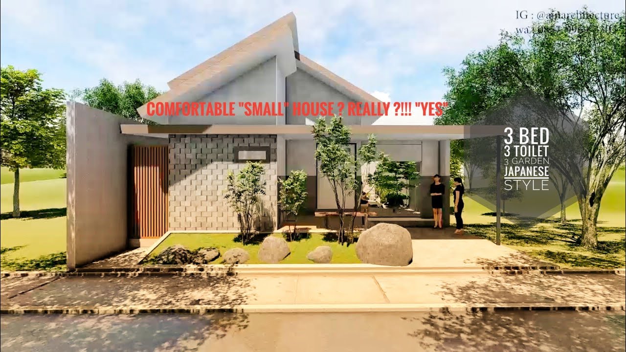 SMALL HOUSE, BIG JAPANESE GARDEN (cinematic animation)