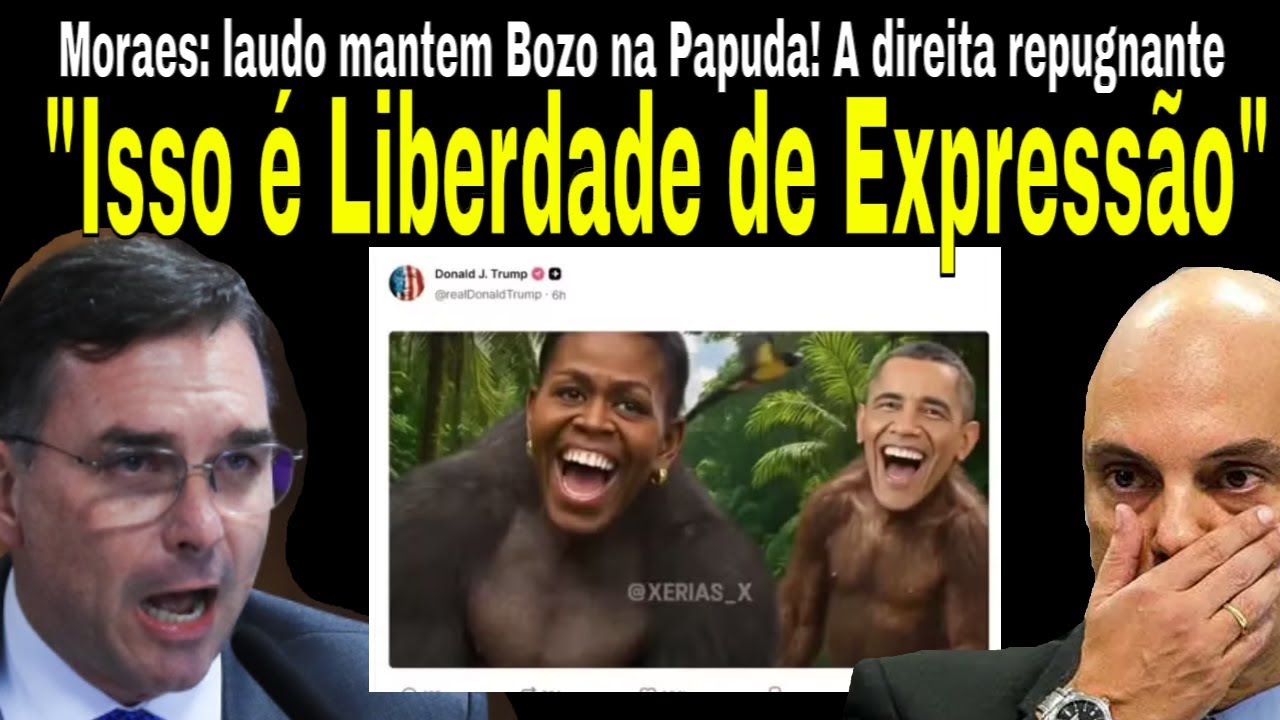 REPUGNANTE! PUBLICAÇÃO RACISTA MOSTRA FACE DO CLÃ BOLSONARO! APRESENTADORA CHOCADA! LULA FEZ CHORAR!