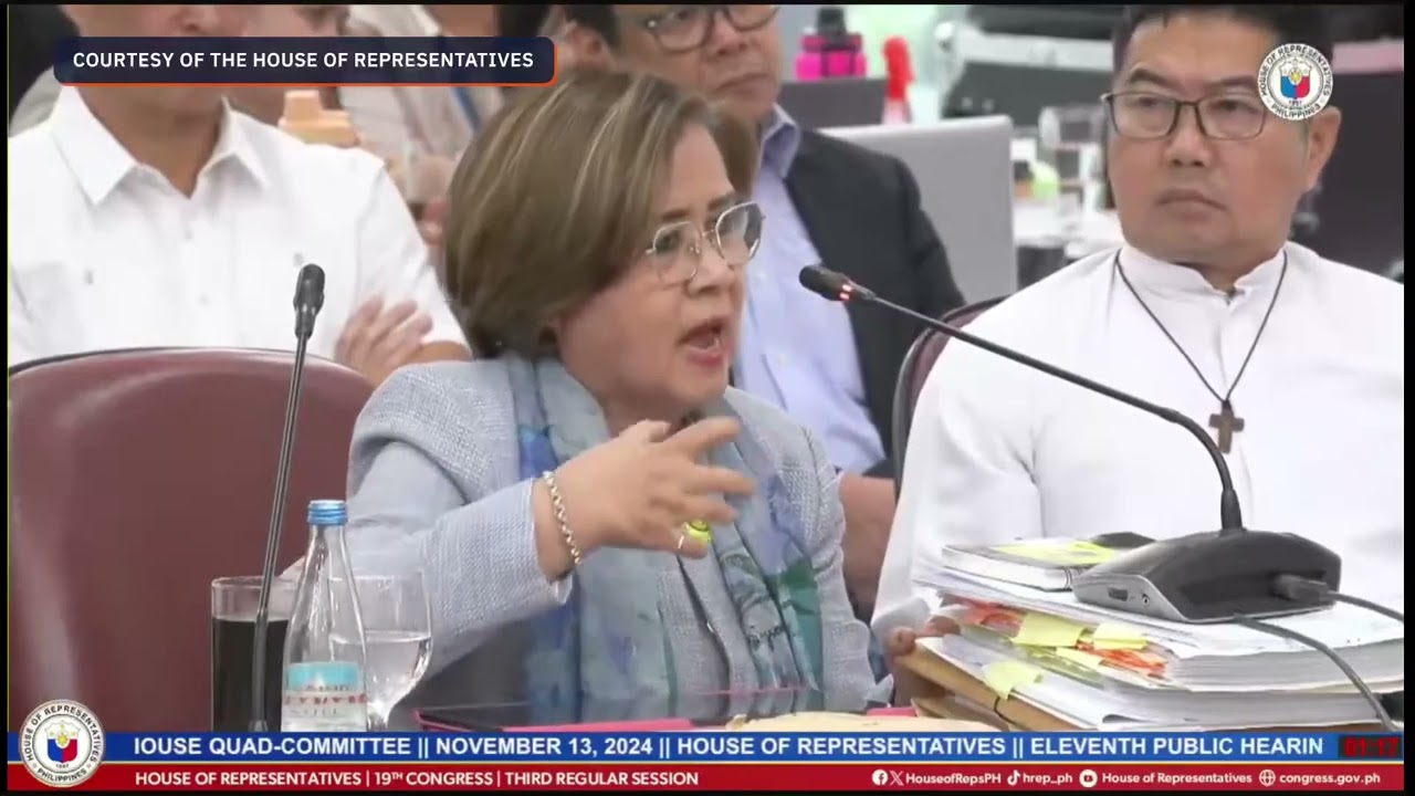 De Lima refutes Duterte's claim that ex-senator 'mother of all drug lords'