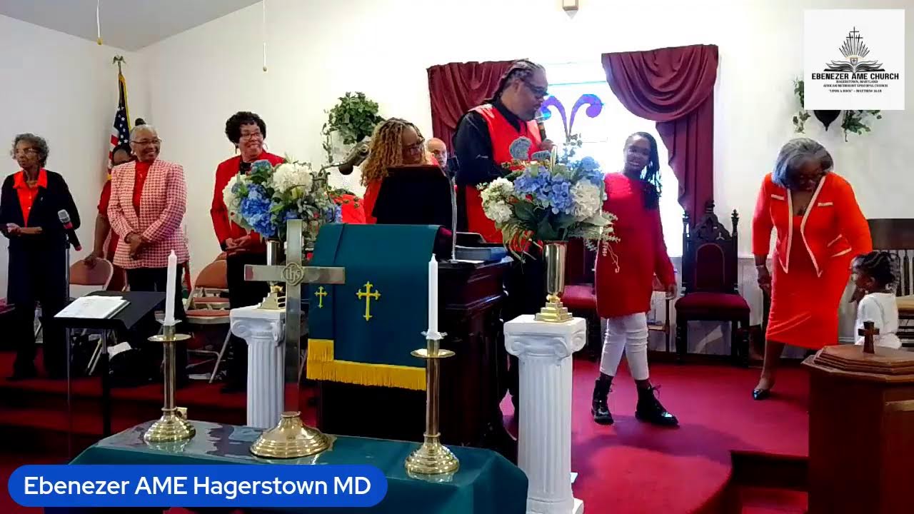 Ebenezer AME Church Hagerstown Sunday Service February 15th