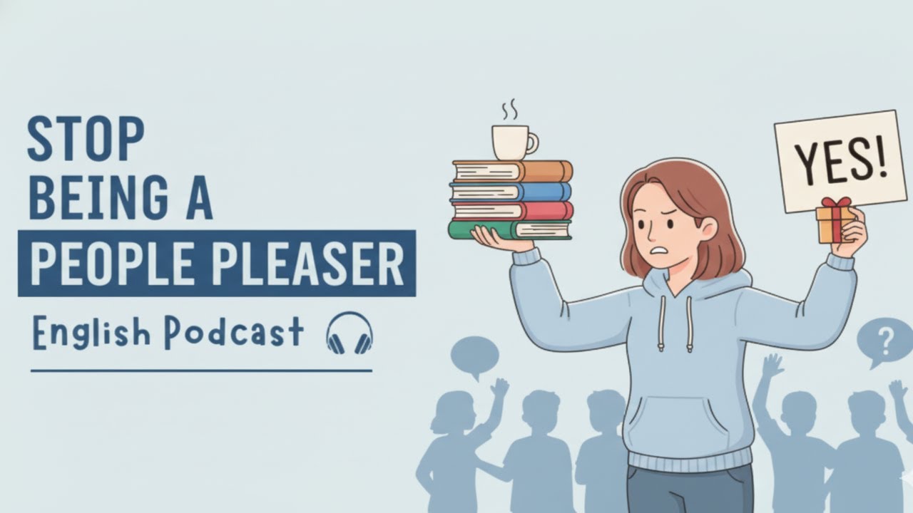 English Podcast For Learning English | Stop Being A People Pleaser | English Lexo Podcast