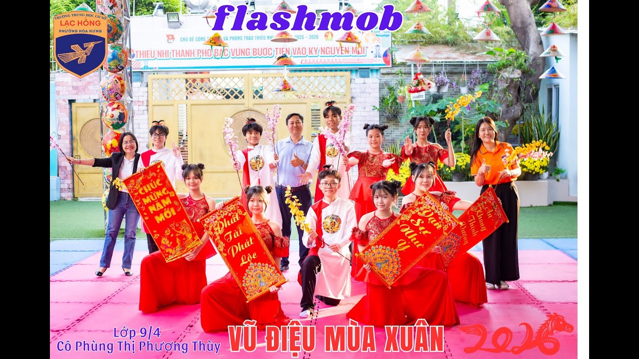 Flashmob|Vũ điệu mùa xuân 2026|Lớp 9/4