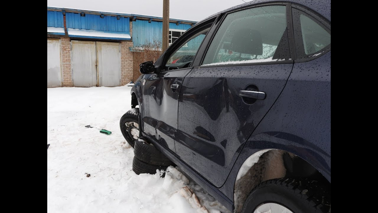 VW ПОЛО красим двери
