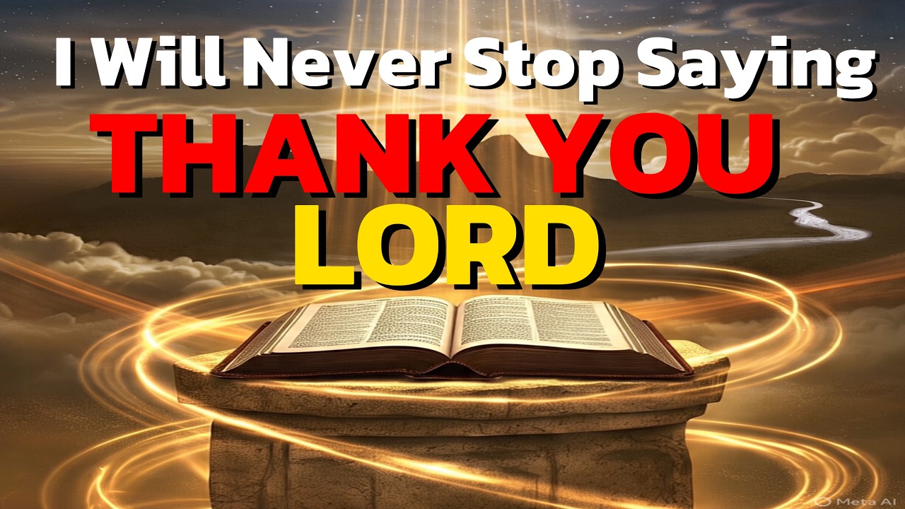 Morning Gratitude Prayer | Thank You God for Another Blessed Day