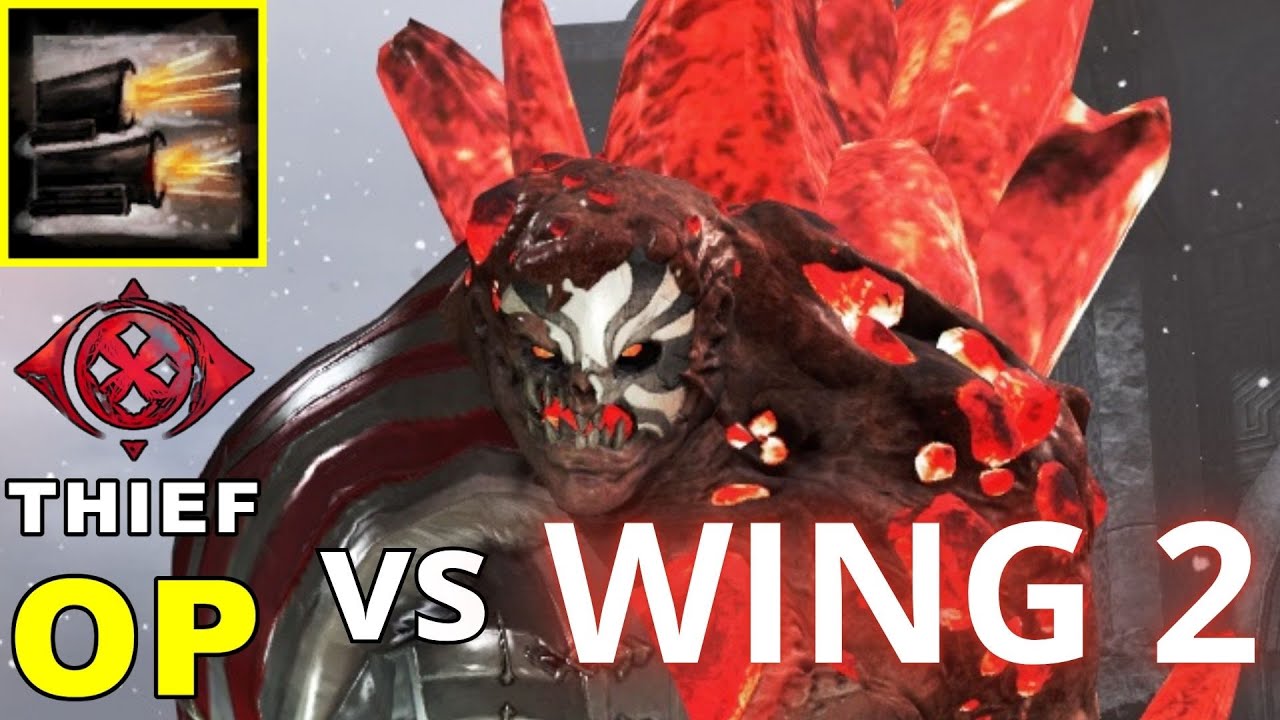 THIEF OP vs RAID WING 2 | Guild Wars 2