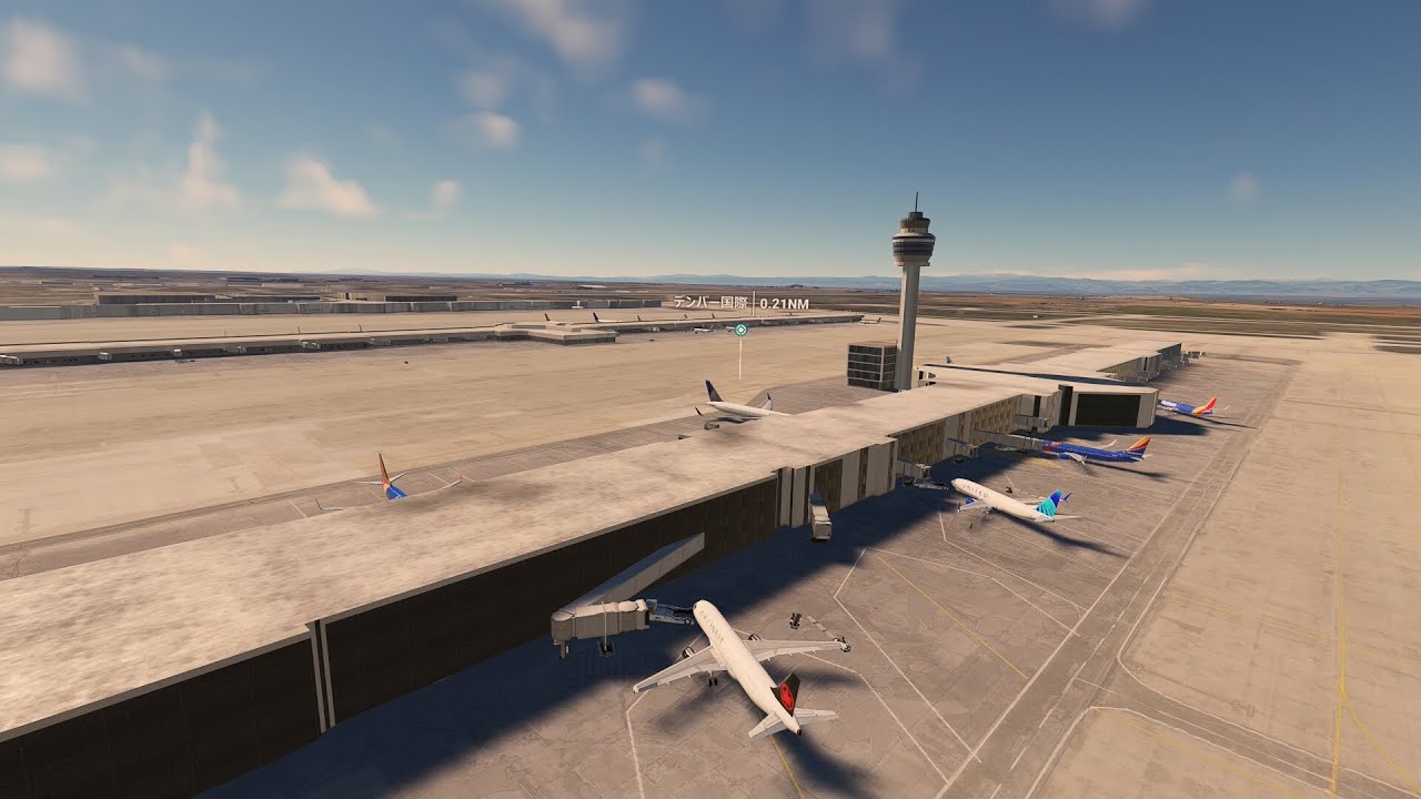 アメリカ横断記Reg05：デンバー国際（KDEN）→デュランゴ（KDRO）【MSFS2020】