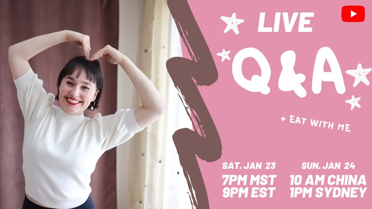 LIVE Q&A and CHAT | Let's just talk, ask me anything!