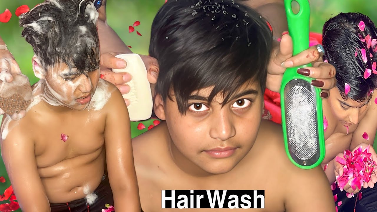 WASH Away Stress with Soothing ASMR Hair Shampoo Experience?