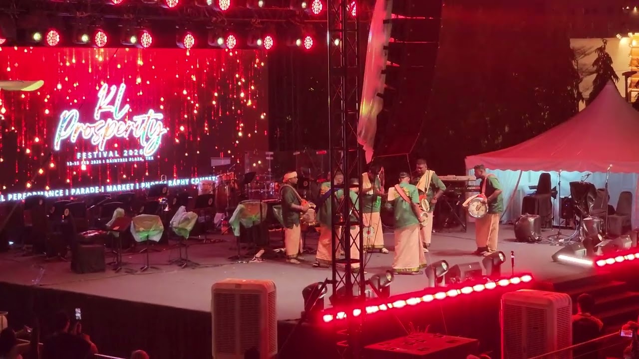 4K HD Cultural Performances KL Prosperity Festival 2026 Launch in Raintree Plaza TRX Kuala Lumpur