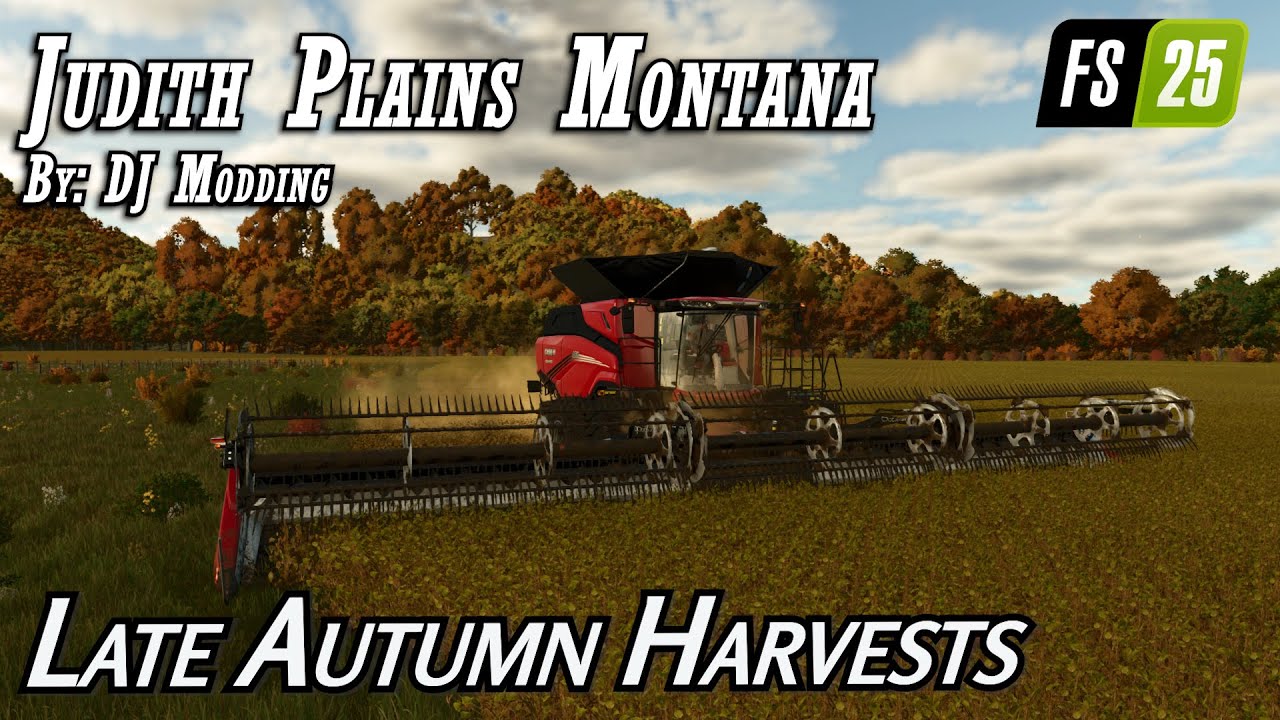 Judith Plains Montana - Late Autumn -  Farming Simulator 25
