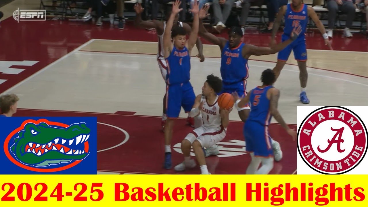 #5 Florida vs #7 Alabama Basketball Game Highlights 3 5 2025