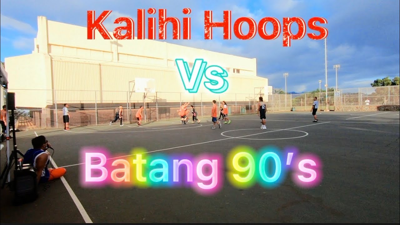 Sunday  Morning League 808 Chapter Kalihi Hoops Vs Batang 90s FULL GAME HIGHLIGHTS 34 and Over 🇵🇭