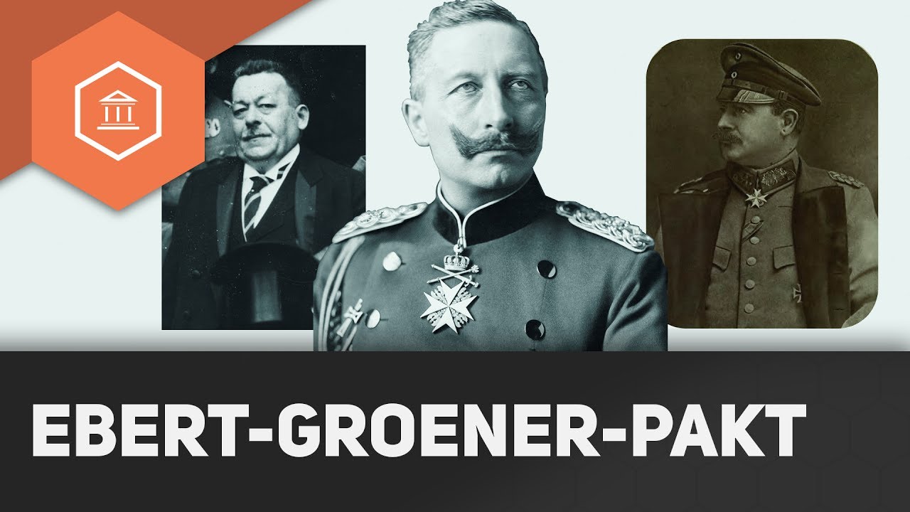 Beginning of the Weimar Republic: Transitional Government & Ebert-Groener Pact