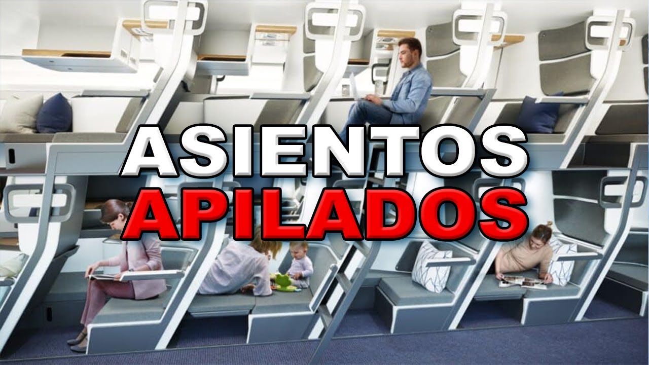 Asientos Apilados Podrían Permitir Camas Planas en Turista