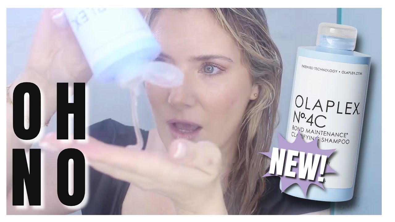 I TRY THE NEW OLAPLEX CLARIFYING SHAMPOO! WORTH IT? PLUS OLAPLEX No 4 & No 4P COMPARISSON! #olaplex